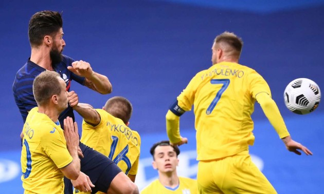 Франція знищила збірну України у товариському матчі