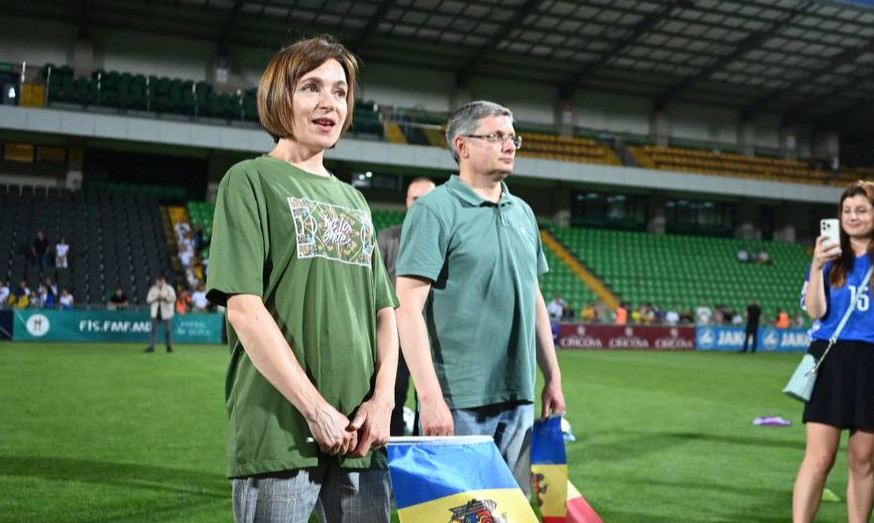 Президент Молдови підтримала збірну України перед Євро-2024