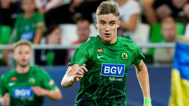 Источник назвал причину отсутствия Крушинского в заявке Полесья на матч против Фиорентины