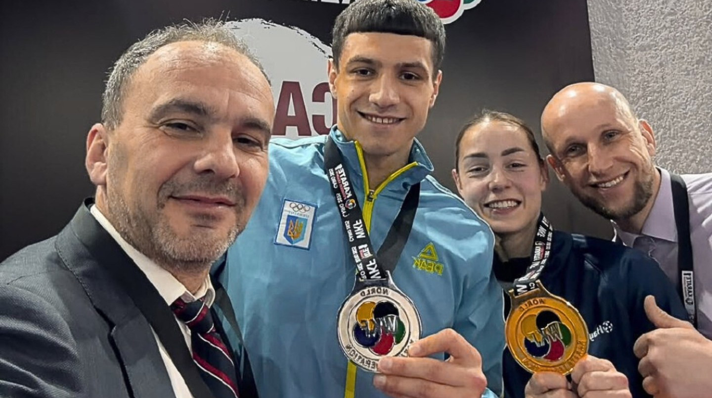 🥇 🥈Українські каратисти здобули дві медалі на міжнародному турнірі в Єгипті