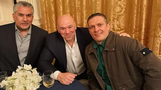 Усик провів зустріч з керівниками Zuffa Boxing