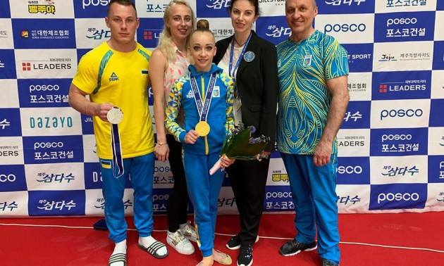 Українка завоювала три медалі на змаганнях у Кореї