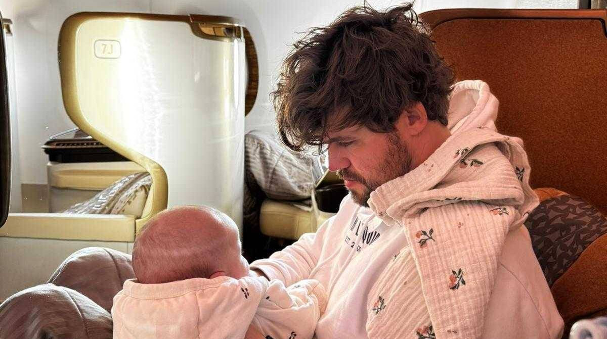 У мене є дуже хороша дружина: Карлсен – про зміни в житті після народження сина