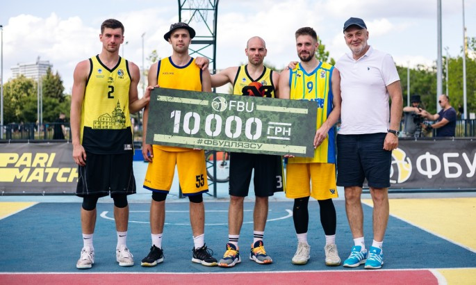 Визначився переможець першого етапу літнього Кубка України 3×3