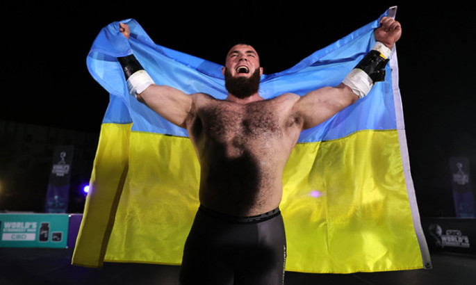 Новиков виборов бронзу на World's Strongest Man 2022