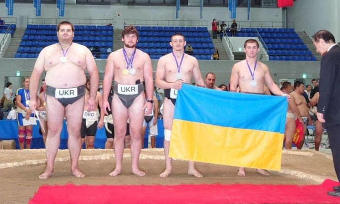 Збірна України із сумо виграла медальний залік ЧС-2023