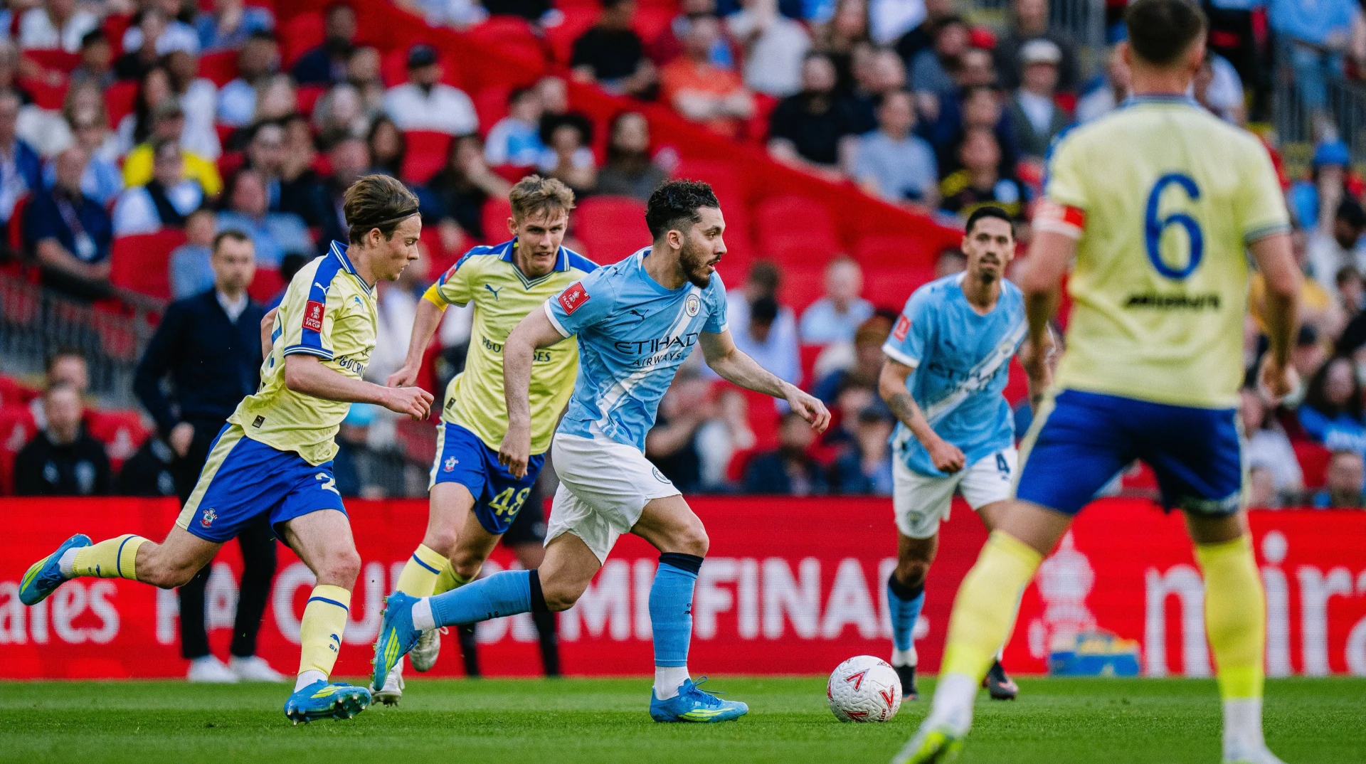 Манчестер Сити одолел Саутгемптон на пути в финал Кубка Англии