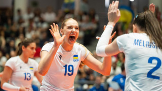 Сборная Украины одолела Португалию, одержав третью подряд победу в Золотой Евролиге-2025