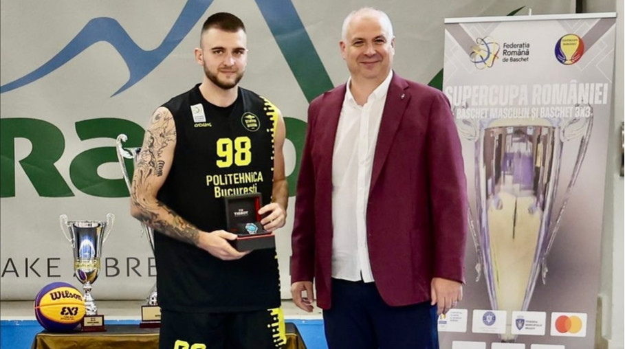 Украинец стал MVP Суперкубка Румынии по баскетболу 3х3