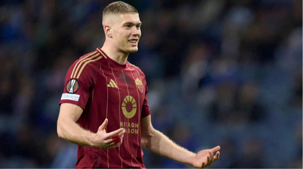 Довбик відзначився красивим асистом у матчі з Фіорентиною