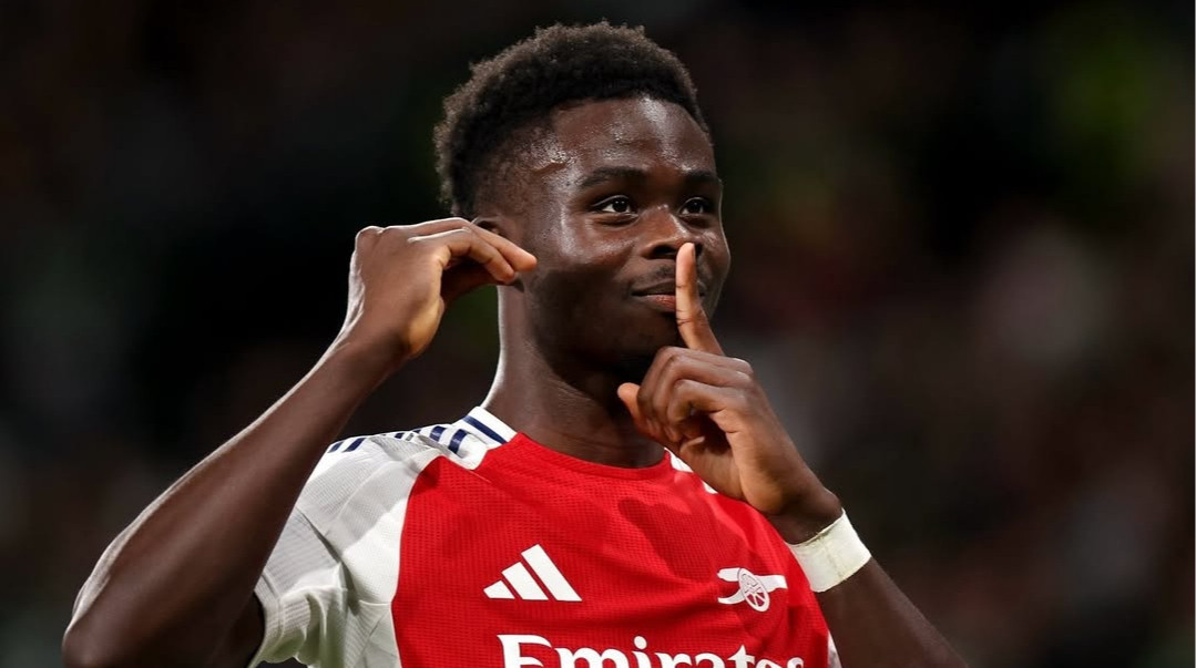 Сака хочет остаться в Арсенале до завершения карьеры