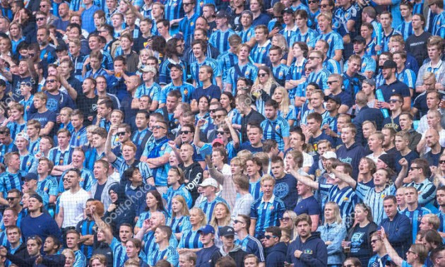 Шведські вболівальники влаштували безлад в Одесі. ВІДЕО