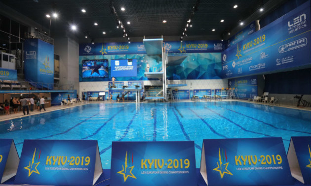 У Києві стартував чемпіонат Європи зі стрибків у воду