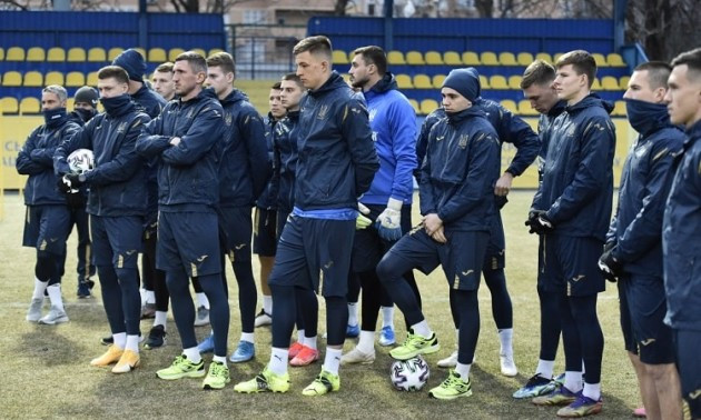 Збірна України провела перше тренування напередодні гри з Францією