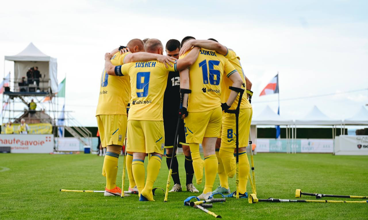 Збірна України серед гравців з ампутованими кінцівками зіграє другий матч на Євро-2024