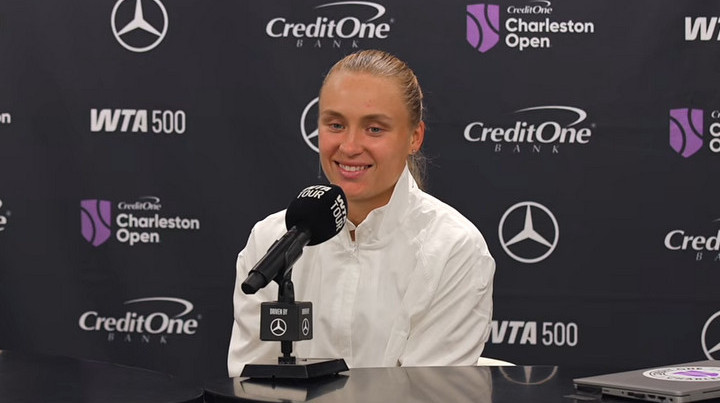 Стародубцева – про фінал проти Пегули: Кумедно, нещодавно мені порадили дивитися матчі Джессіки