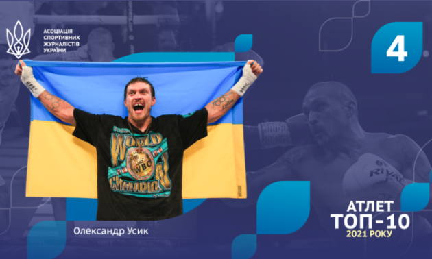 ТОП-10 спортсменів України 2021 року - Олександр Усик