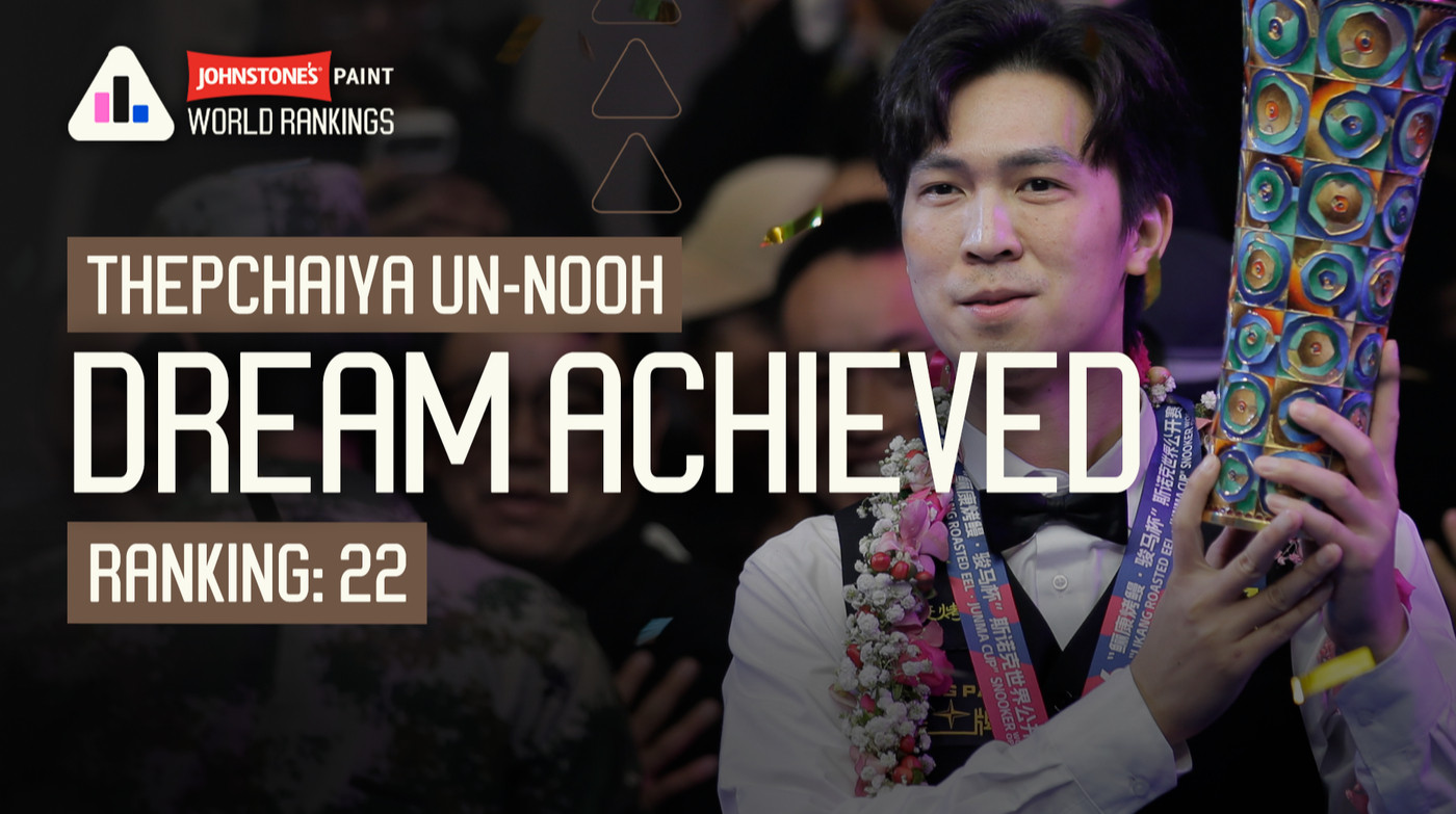 О'Салліван повернувся до десятки найкращих: вийшов оновлений рейтинг WST