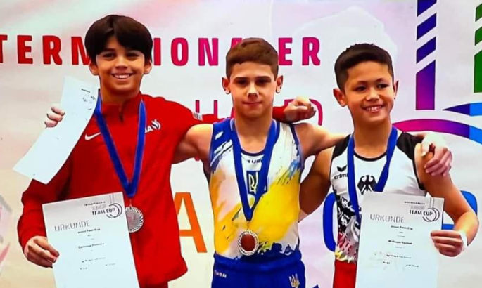 13-річний Головін завоював 7 нагород на міжнародних юніорських змаганнях зі спортивної гімнастики
