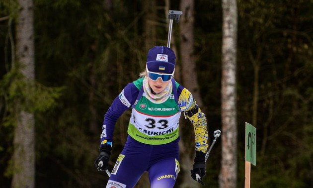 Журавок виграла гонку переслідування на чемпіонаті України