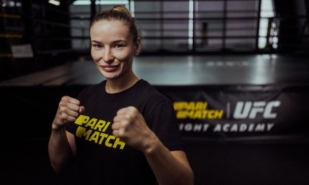 Перша українка в UFC увійшла в команду Parimatch TEAM