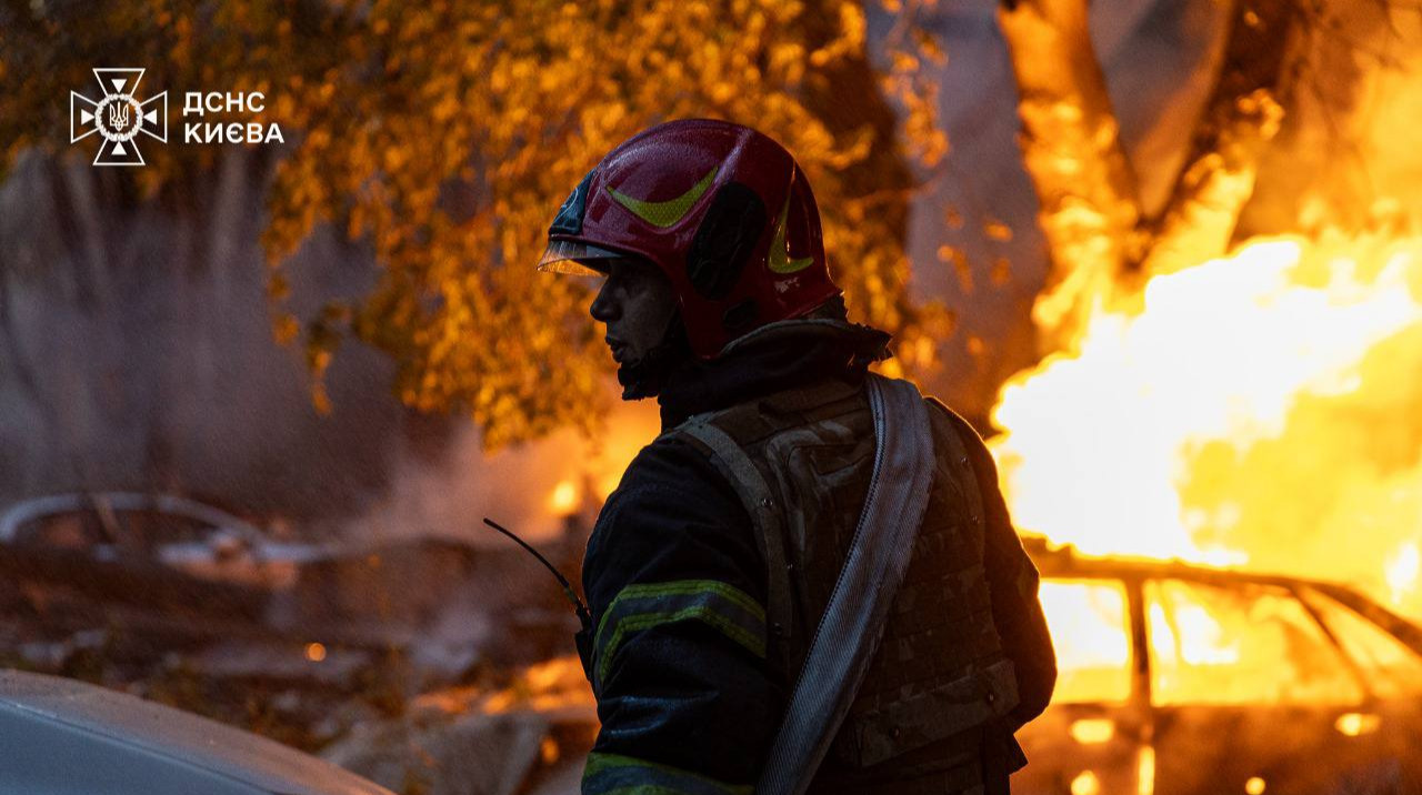 ДСНС: обстріл Києва