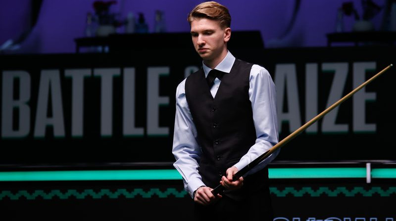 Гра тривала всі 7 фреймів: Бойко в запеклій боротьбі не зумів пройти в основну сітку English Open