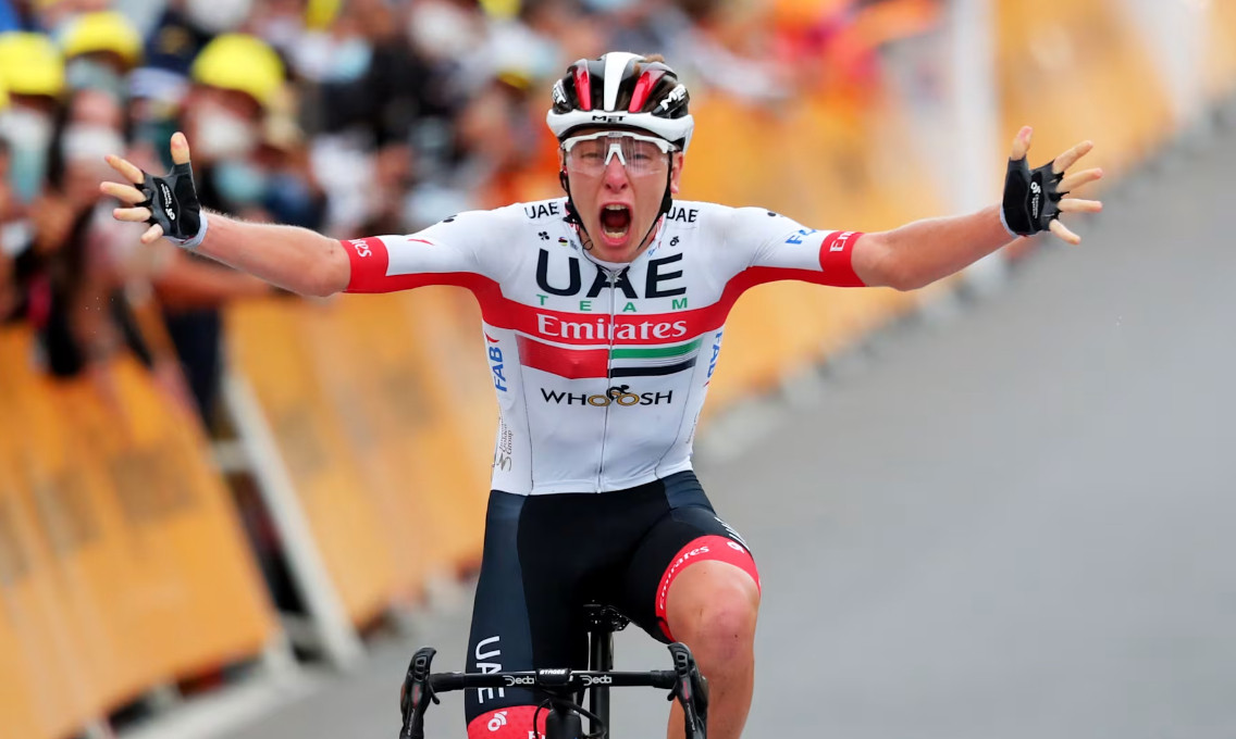 Погачар упевнено виграв сьомий етап Джиро д'Італія-2024