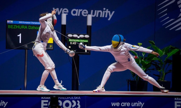Жіноча збірна України зі шпаги вийшла до чвертьфіналу командного турніру Європейських Ігор