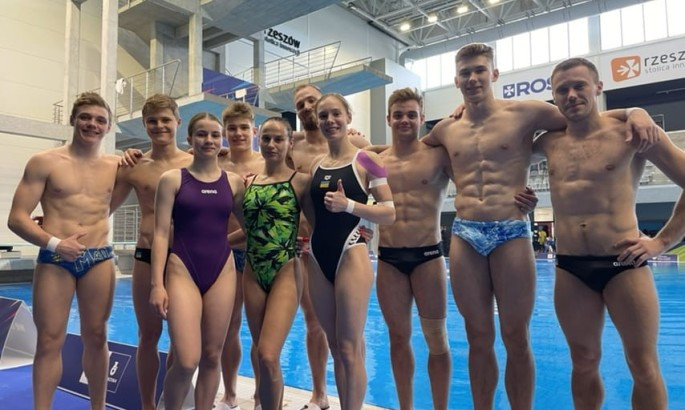Збірна України зі стрибків у воду - чемпіони Європейських ігор-2023