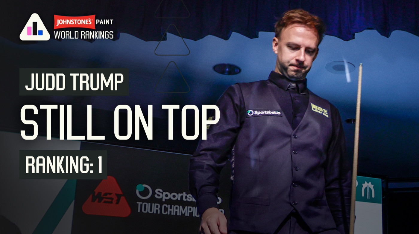 О'Салліван знову випав за межі топ-10: рейтинг WST після Tour Championship