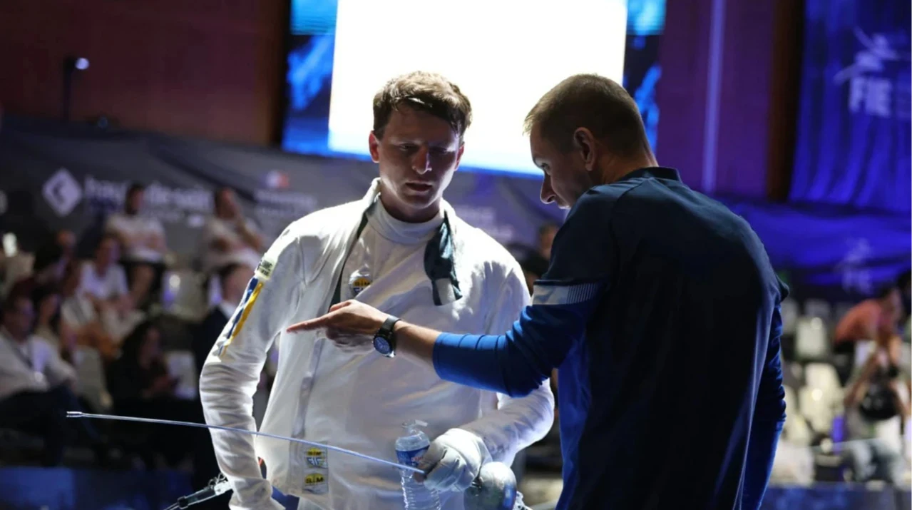 Украинские шпажисты завоевали бронзу на чемпионате Европы по фехтованию