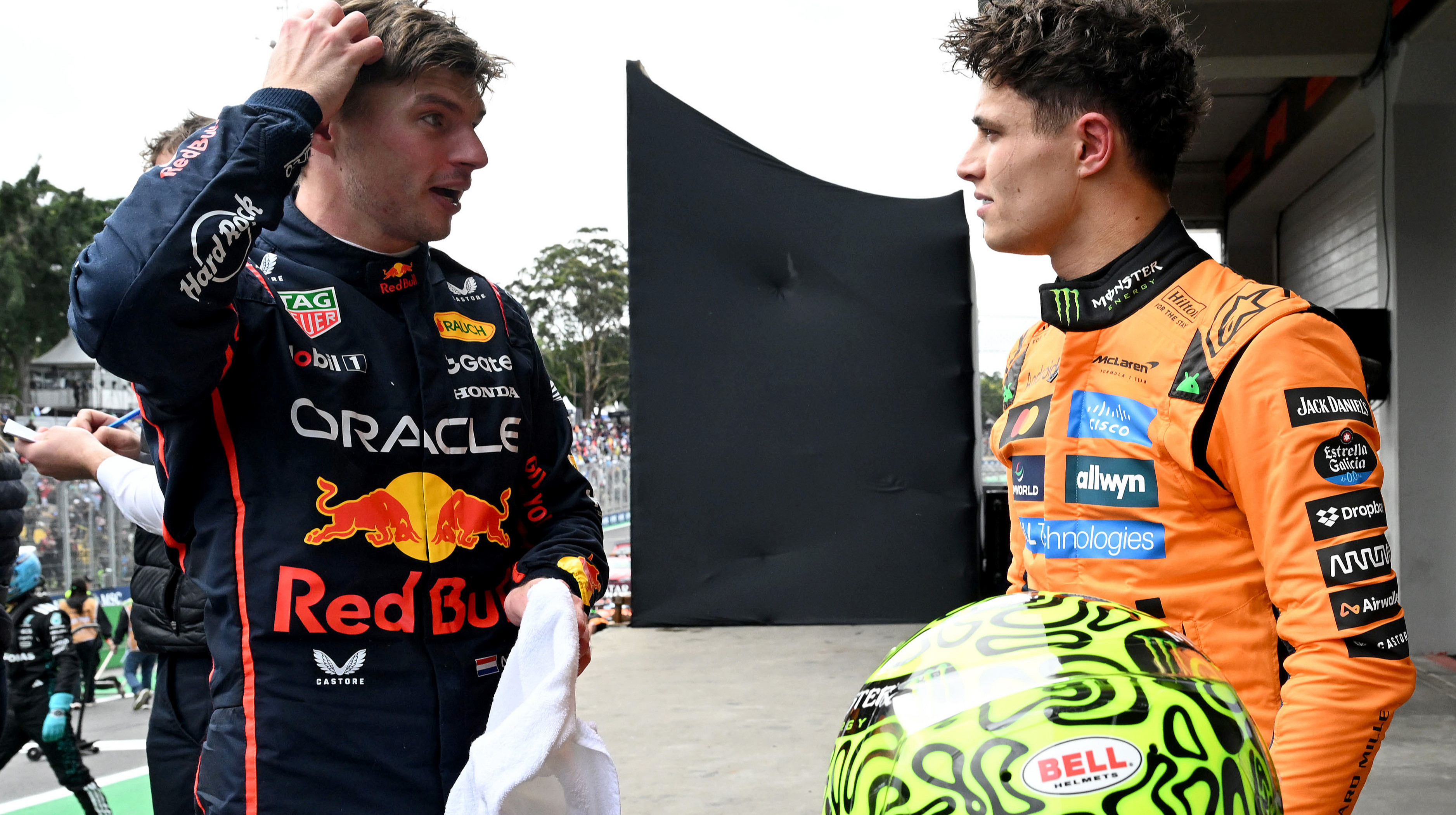 Макс Ферстаппен та Ландо Норріс