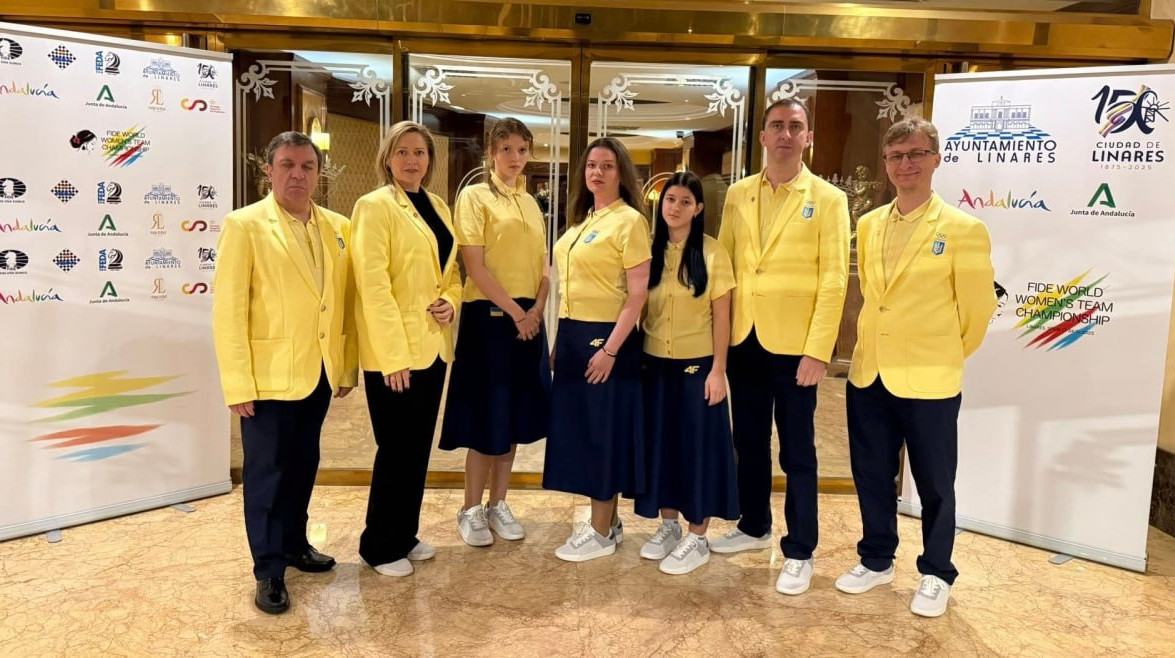 Сборная Украины начала командный чемпионат мира по шахматам с победы и поражения