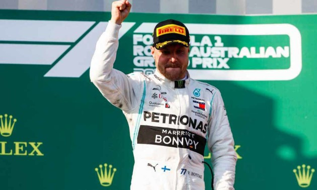 Боттас виграв кваліфікацію на першому Гран-прі сезону
