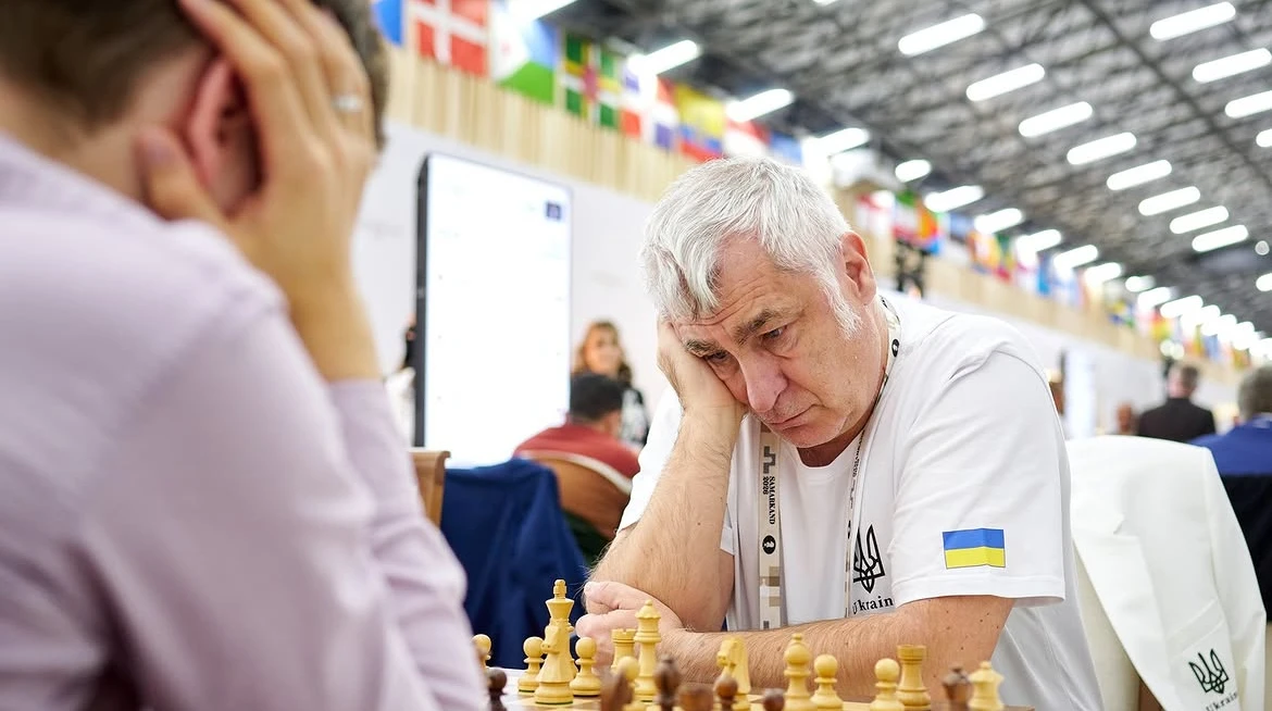 Василь Іванчук на шаховій Олімпіаді