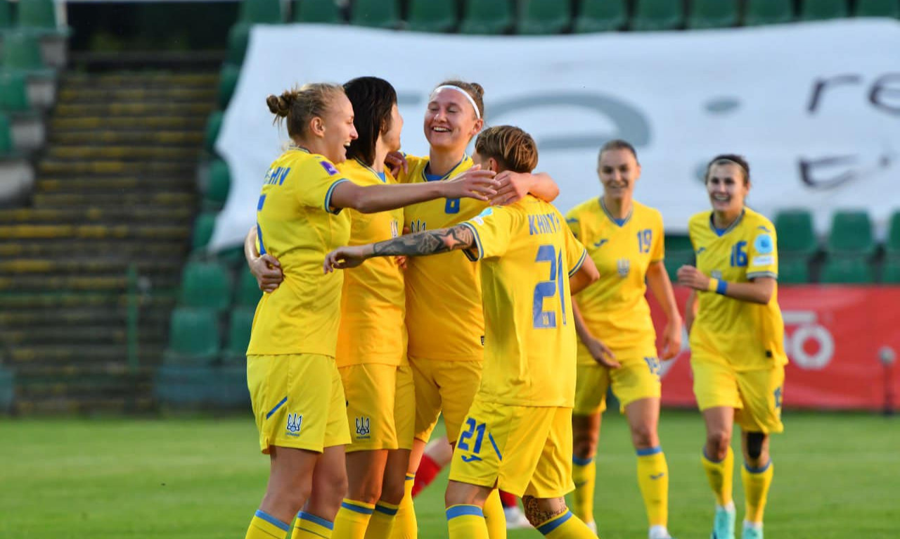 Жіноча збірна України на останніх хвилинах вирвала нічию в Уельсу у кваліфікації Євро-2025