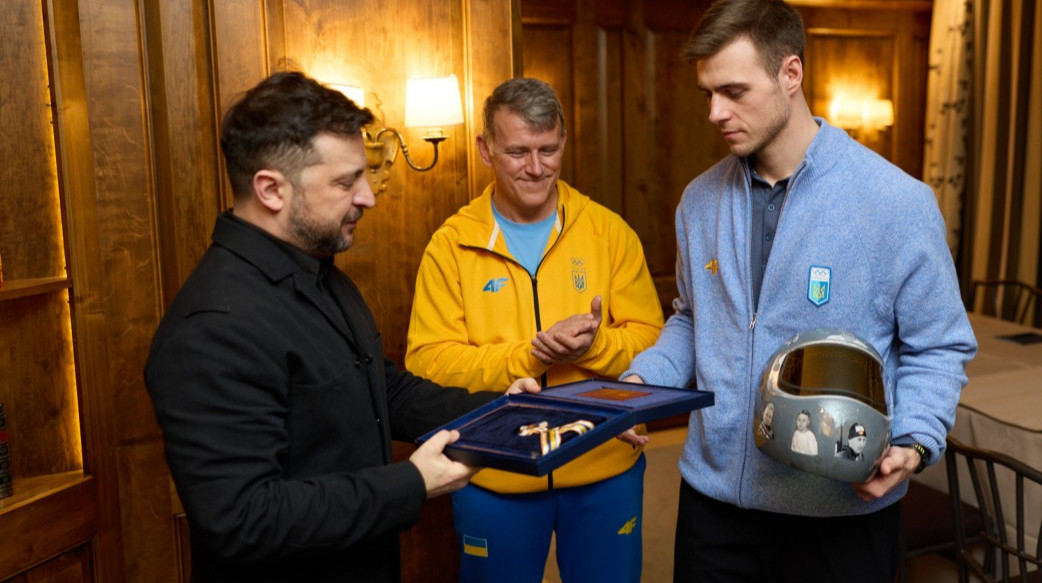 Зеленський зустрівся з Гераскевичем та вручив йому орден Свободи