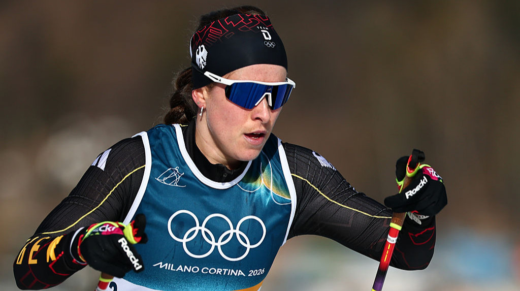 Німецька лижниця прокоментувала крадіжку її лиж росіянкою Непряєвою