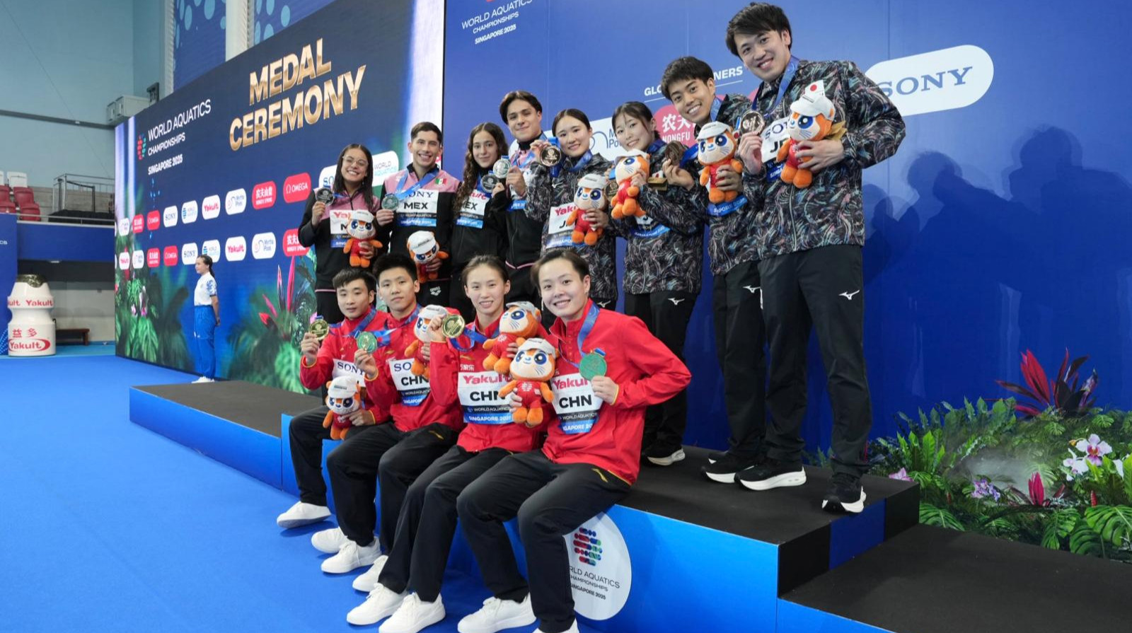 Украинский квартет остался без медалей в смешанных командных соревнованиях