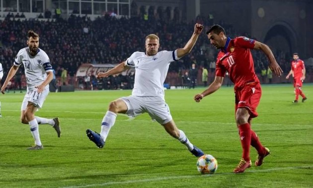 Збірна Фінляндії розгромила Вірменію у матчі відбору Євро-2020