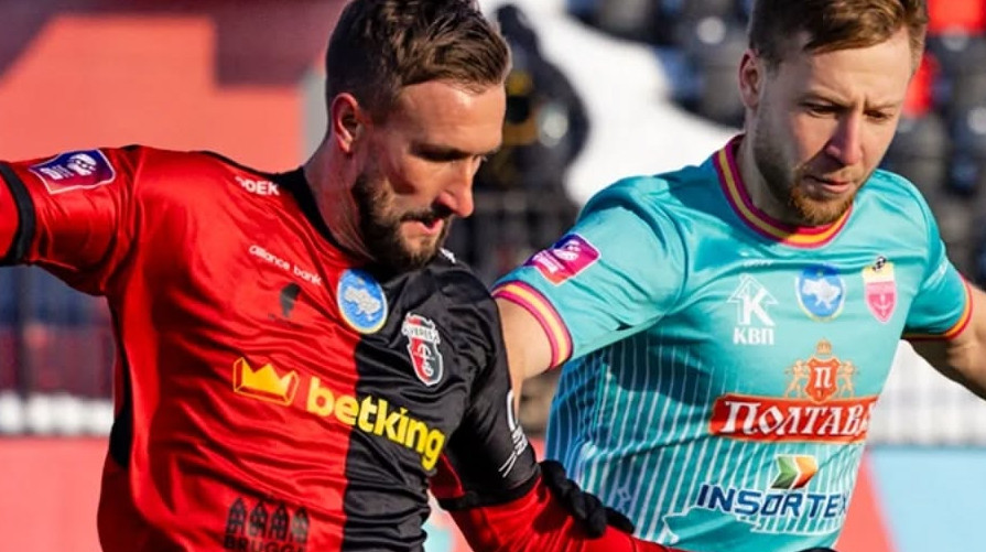 Верес одержал волевую победу над Полтавой в 17 туре УПЛ