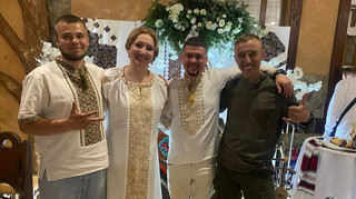 Олена Підгрушна втретє вийшла заміж