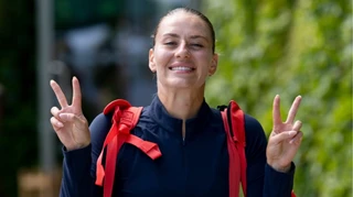 Костюк на Вімблдоні взяла участь у кумедному челенджі з набивання м'яча