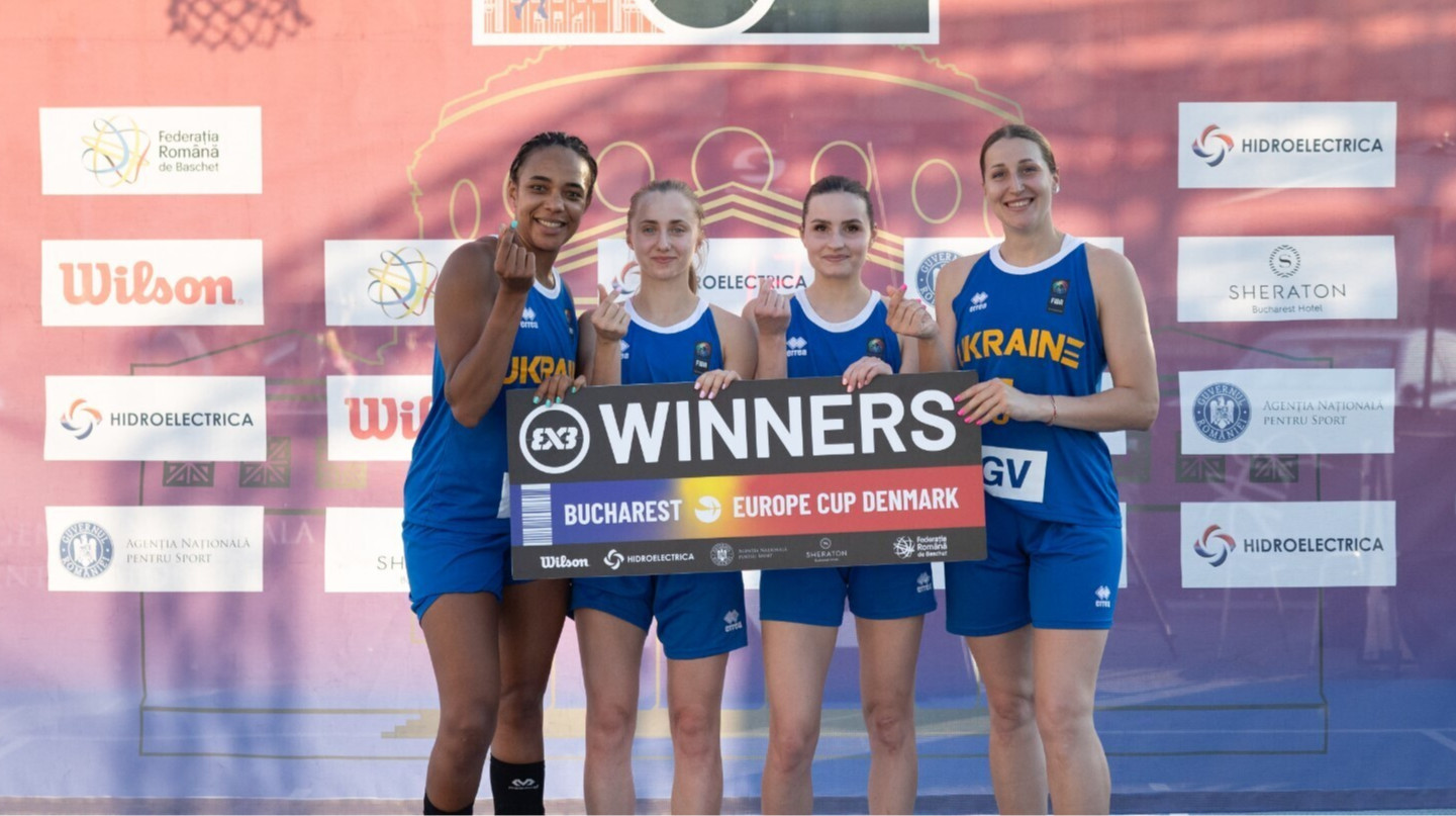 Женская сборная Украины 3х3 узнала соперников на чемпионате Европы-2025