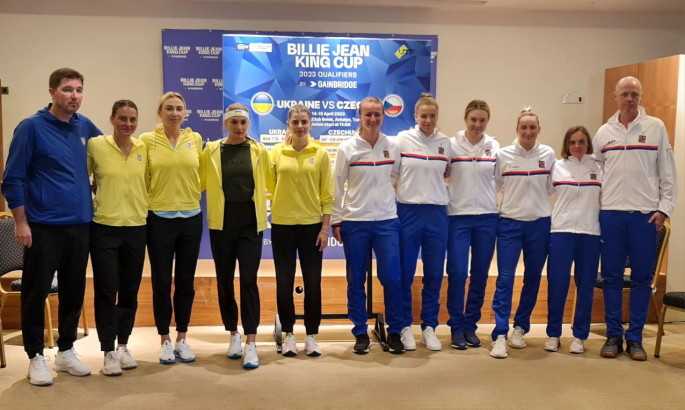 Відбулося жеребкування матчу Кубка Біллі Джин Кінг Україна – Чехія