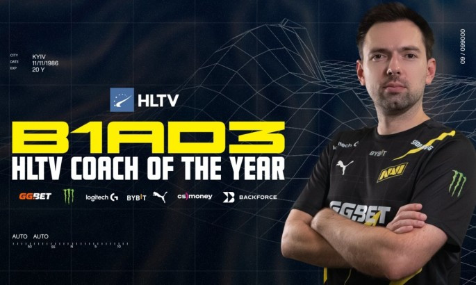 B1ad3 - найкращий тренер року за версією HLTV