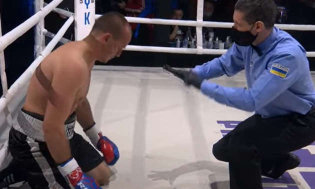 Відео дня. Український боксер жорстким нокаутом у першому раунді дебютував у професіоналах