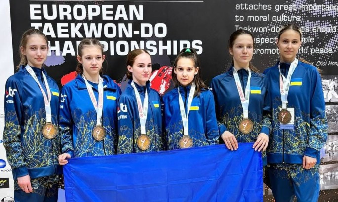 Збірна України здобула 17 медалей на чемпіонаті Європи з тхеквондо