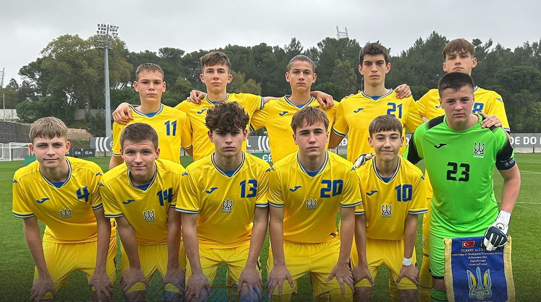 Сборная Украины U-15 разгромила Турцию и заняла третье место на международном турнире
